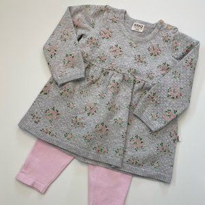 Baby Girls KANZ cozy outfit, Size 9M